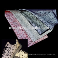 Snake reflective fabric for the shoes /Silver Reflective Mesh Fabric for Sports Shoes, Casual Shoes